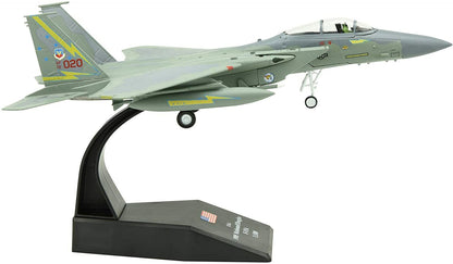 1:100 F-15A Eagle Fighter Attack Metal Diecast Plane Model,US Air Force 1985