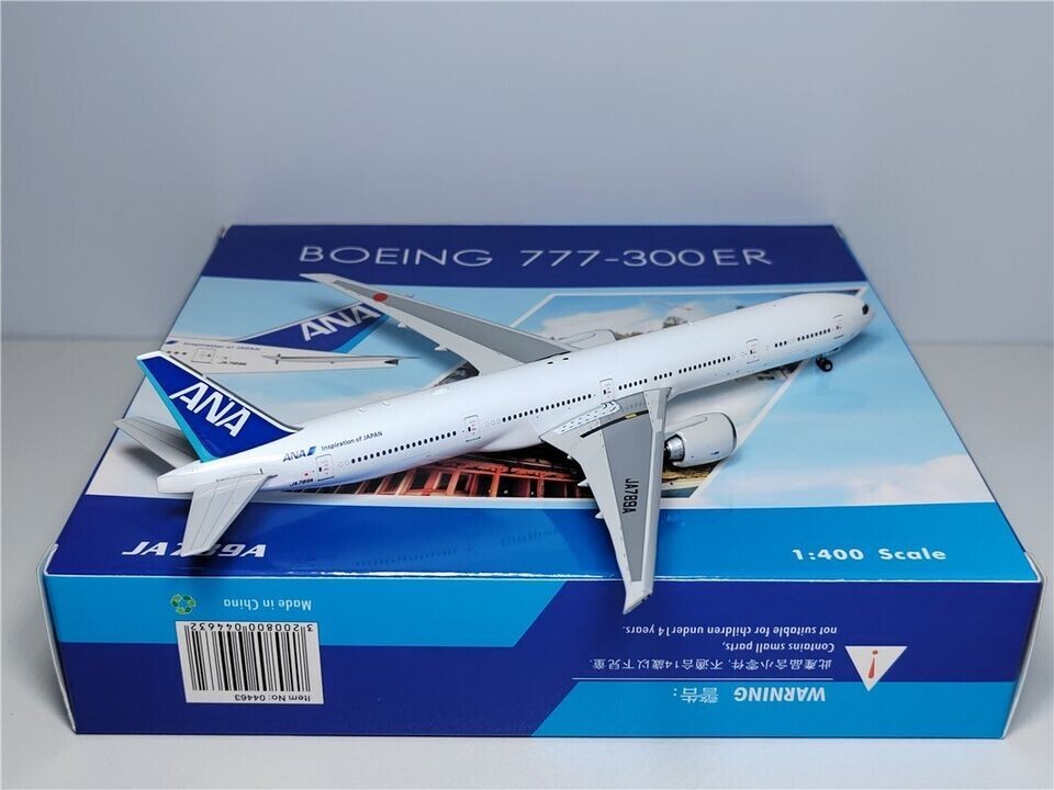 1:400 Phoenix ANA BOEING 777-300ER Passenger Airplane Diecast Aircraft Model