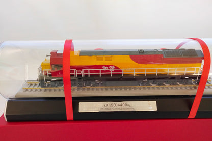 1:87 34CM Harmony 5B(HXN5B) Shunting Locomotive with 4400 HP Train Diecast Model