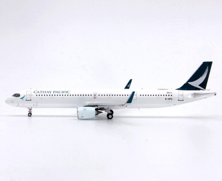 1:400 HYJLwings CATHAY PACIFIC Airbus A321neo Passenger Airplane Diecast Model