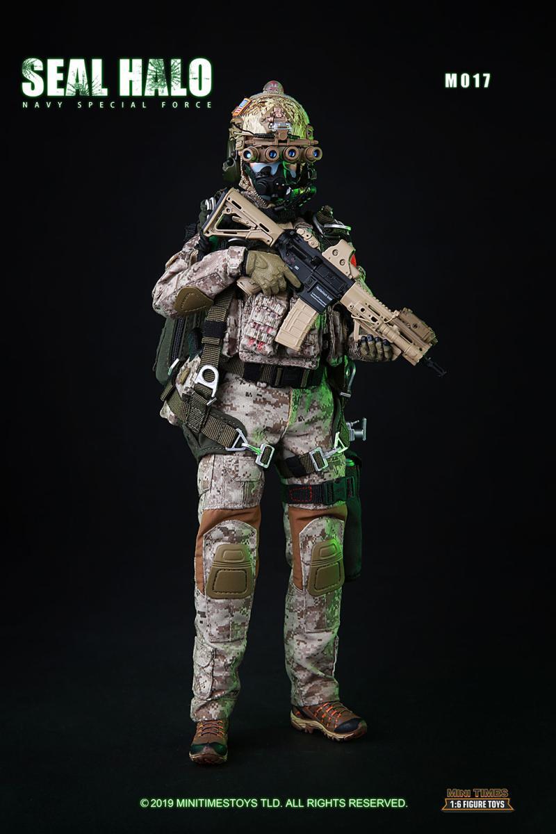 1/6 mini times toys US Navy SEALs HALO Operations Team Female Soldier Figure