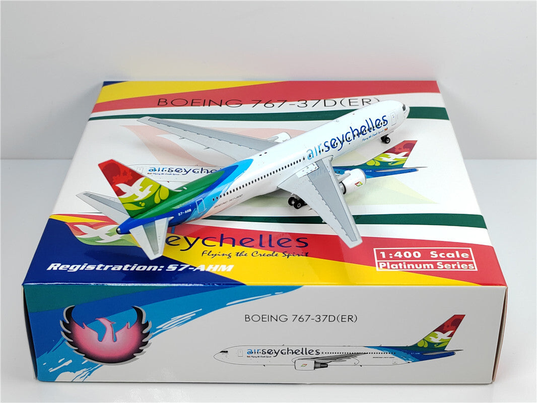 1:400 Phoenix air seychelles BOEING B767-300ER Airplane Diecast Aircraft Model