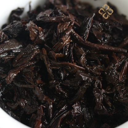 100G Ripe Pu'er Yunnan 2019 Ancient Tree Golden Bud Mini Compressed Tea Cake -