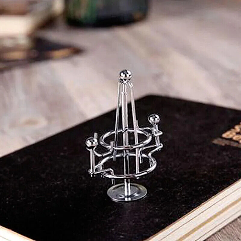 Newton Cradle Iron Man Metal Perpetual Balance Physics Science Pendulum Figurine