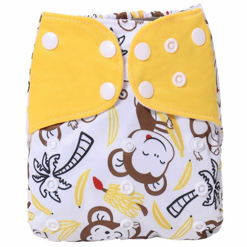 Cloth Diapers Reusable Adjustable Baby Nappies Washable Newborn Training Pants