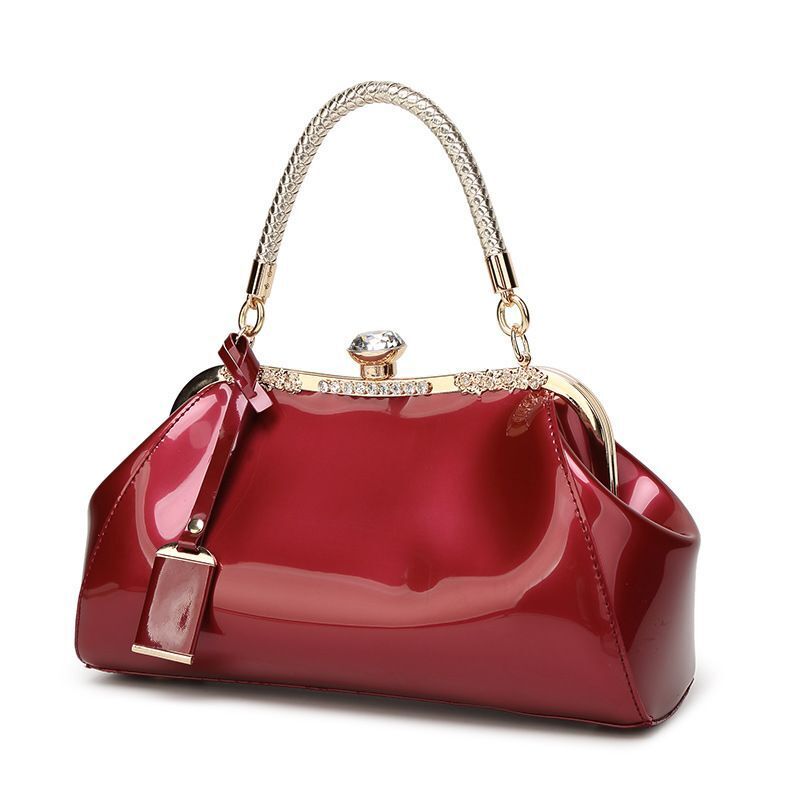 Evening Messenger Bag Handbags Patent Leather Shoulder Clutches 32*18*13 cm 1 pc