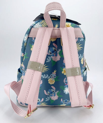 Disney New Bag Mini Backpack Lilo and Stitch Scrump Limited Floral Loungefly