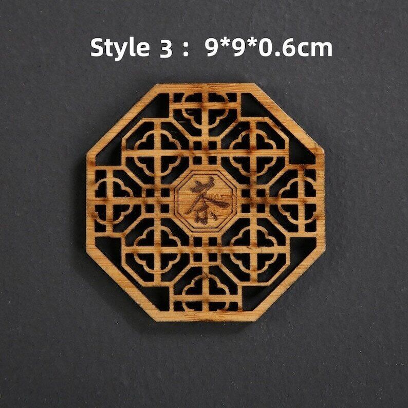 Creative Wood Tea Coasters|Coffee Coasters|Tea Accessories
