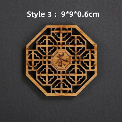 Creative Wood Tea Coasters|Coffee Coasters|Tea Accessories