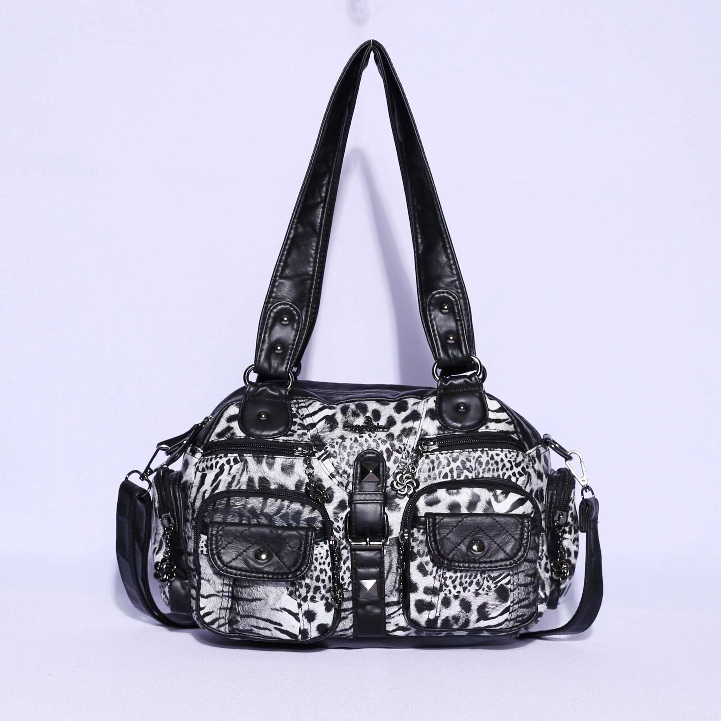 Women Small Handbags Satchel Handbag Synthetic Shoulder Bag 8”x11” Shoulder Bags