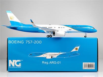 1:200 NG Model REPUBLICA ARGENTINA BOEING B757-200 Pplane Diecast Aircraft Model
