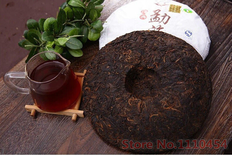 357g 1762 Classic Ripe Cake Pu Er Tea Menghai Cooked Pu-erh Cha Puer Slimming 茶
