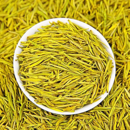 250g ZheJiang Anji White Tea Super Golden Bud Gold Leaf longjing green tea