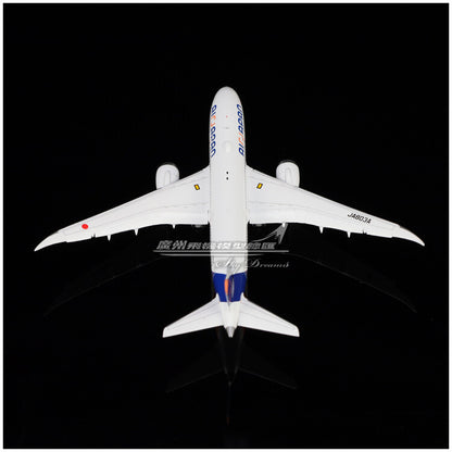 1:400 JC Wings AIR JAPAN BOEING 787-8 Airplane Flap Down Diecast Aircraft Model