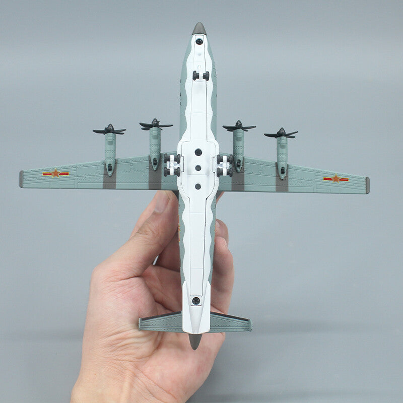 1:200 AVIC China KJ-500 Early Warning Aircraft Diecast Military Airplane Model