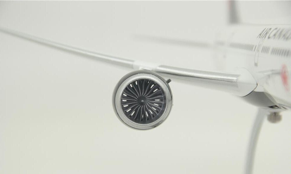 43CM AIR CANADA BOEING 787 C-FKSV Passenger Airplane Resin Aircrarft Plane Model