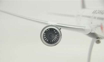 43CM AIR CANADA BOEING 787 C-FKSV Passenger Airplane Resin Aircrarft Plane Model