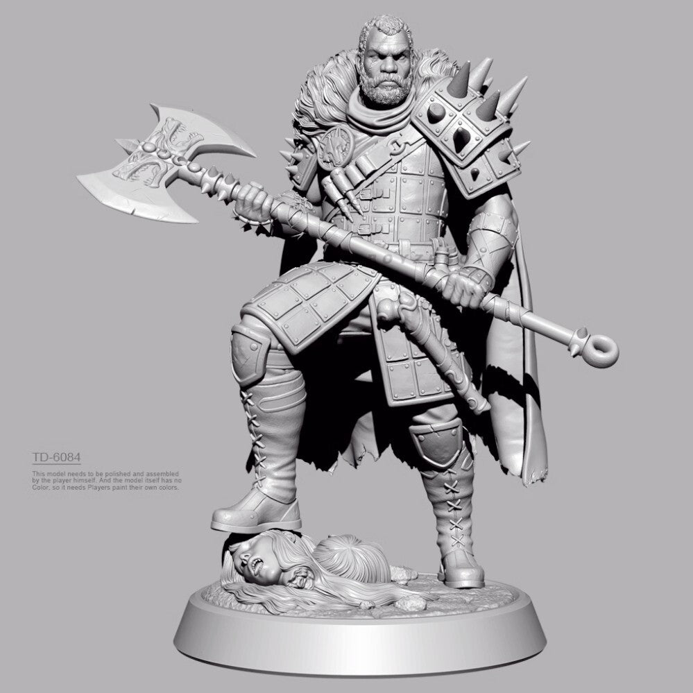1/24 resin figure model kit Yinlun Back Street Series Axemaker 3D Printing