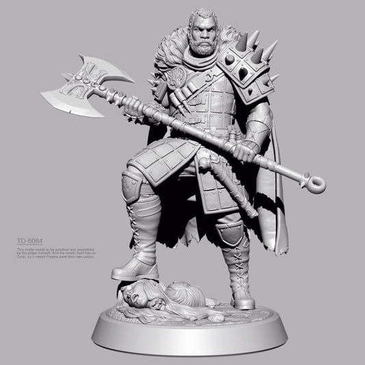1/24 resin figure model kit Yinlun Back Street Series Axemaker 3D Printing