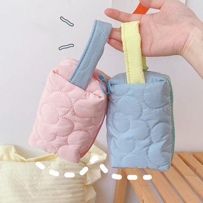 Plush Cosmetic Bag Soft Candy Makeup Purse Travel Storage Organizer Toiletry Bag