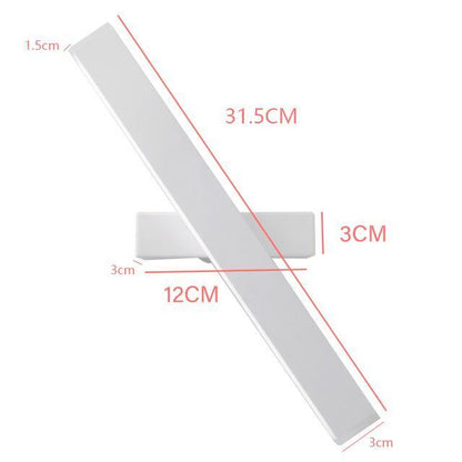 LED Wall Lamp Wooden Nordic Modern Adjustable Lighting Bar Restaurant Decoration
