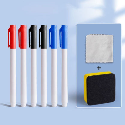 Whiteboard Notebooks A4 A5 Paper+PU Leather Erasable Planners Reusable Memo Pads