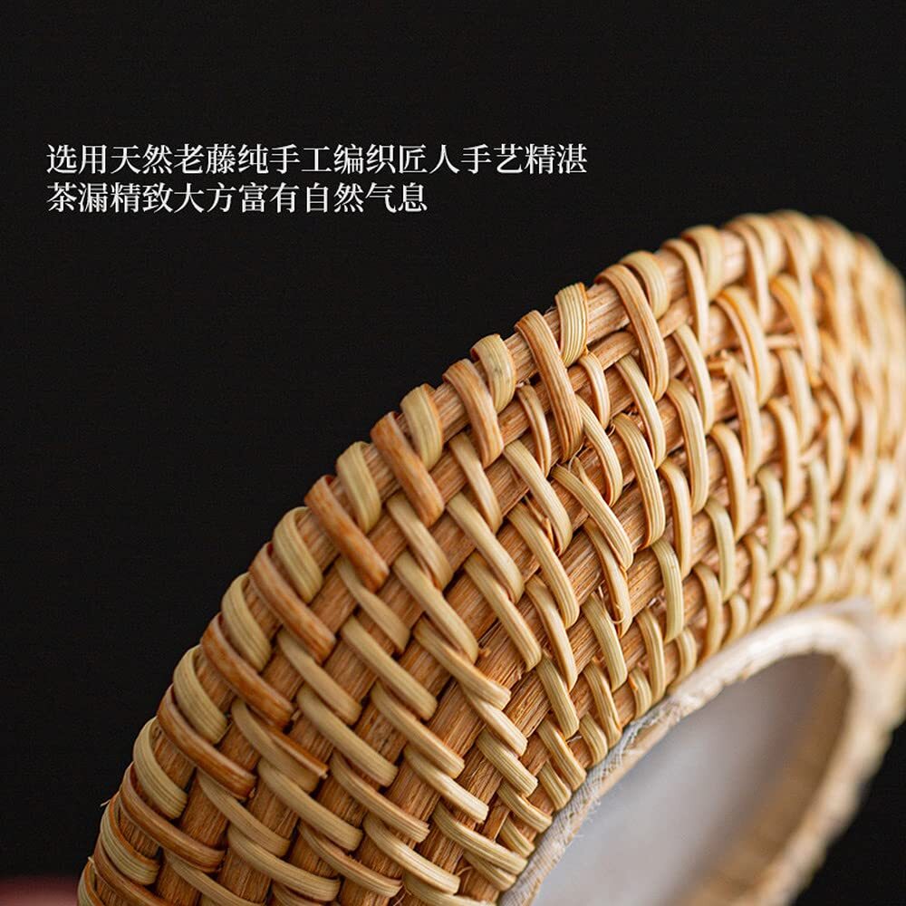 Rattan Kungfu Tea Handmade Creative Tea Strainer Tea Filter Separator