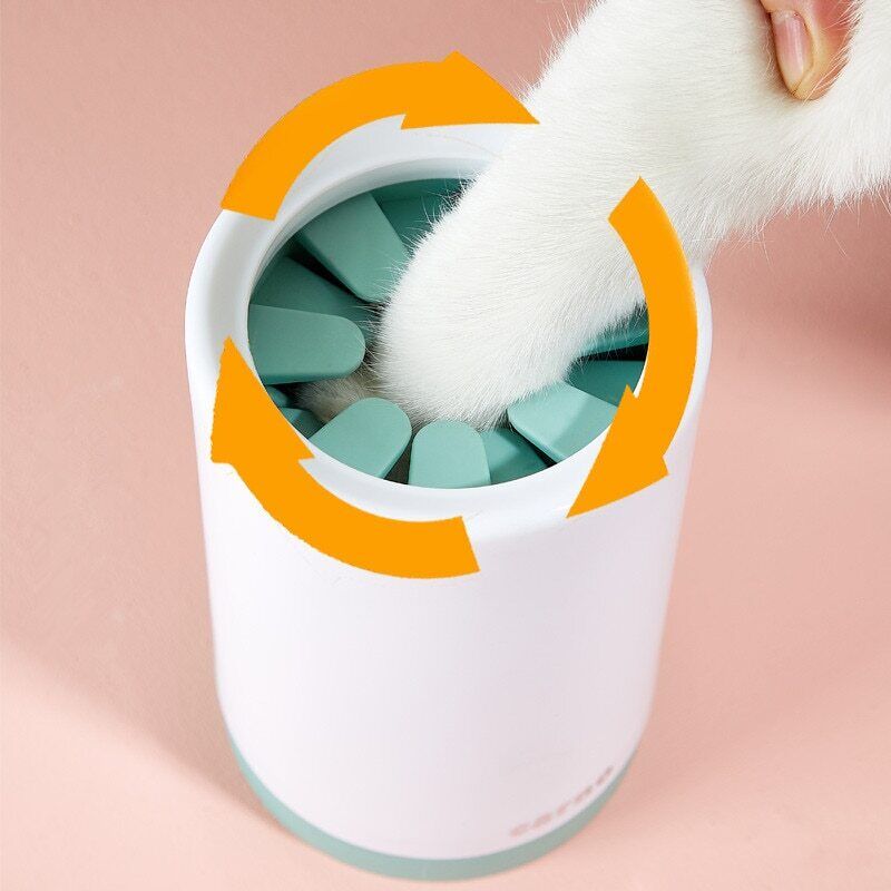 Dog Paw Cleaner Cup for Dogs Portable Outdoor Pet Foot Washer Paw Clean Cup