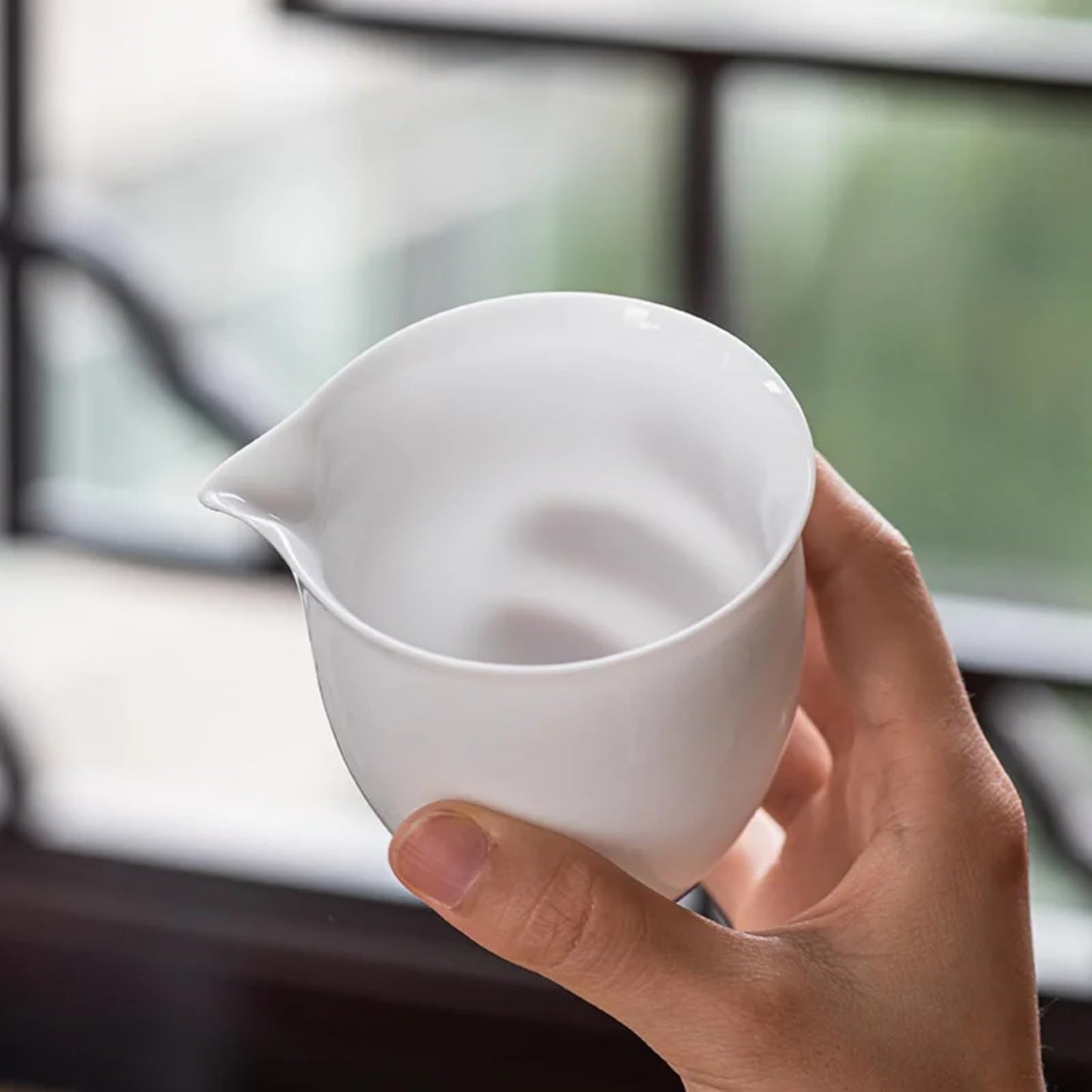 White Porcelain Fairness Cup 200ml 6.Ceramics Home Kung Fu Tea Set Tea Ceremony