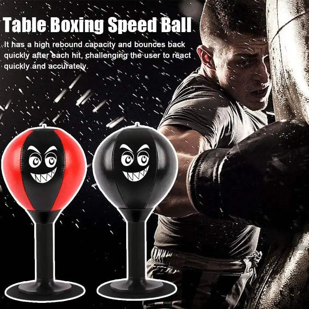 Desktop Punching Speed Ball with Strong Suction Base