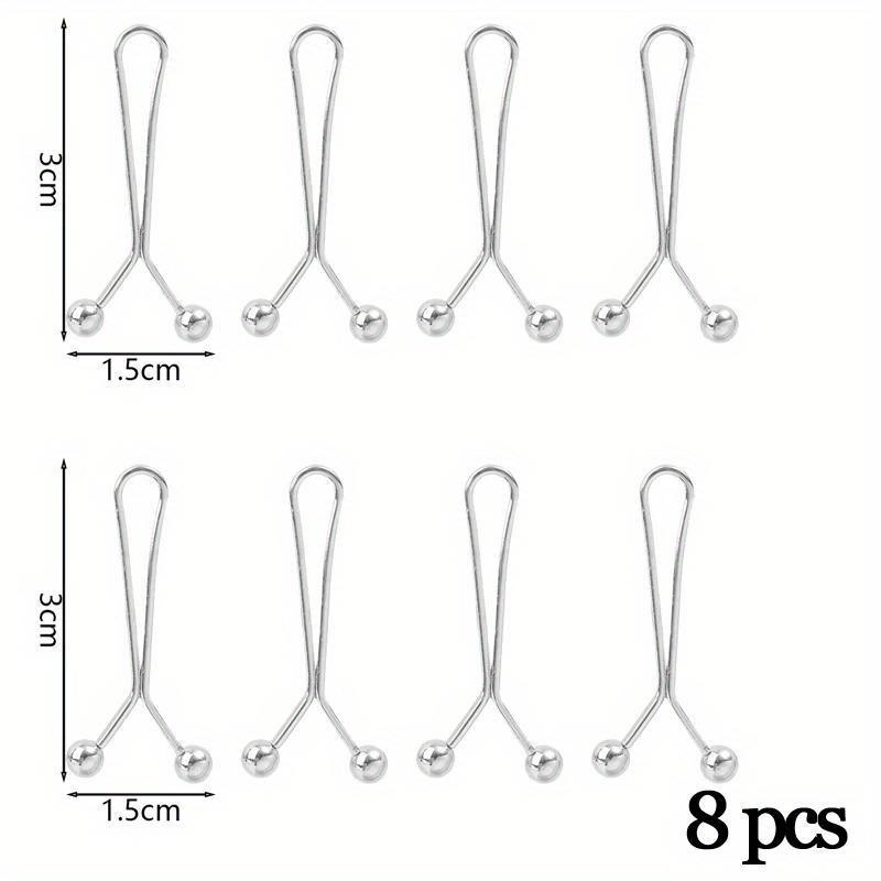8x Jeans Skirts Detachable Buckle Adjustable Sleeve Clip Pants Waist Tightening