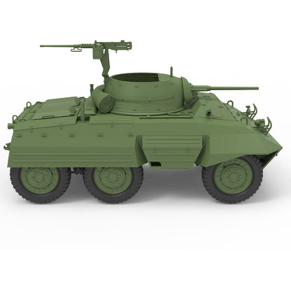SSMODEL SS72380 1/72 Military Model Kit M8 Greyhound Light Armored Car 3D PRINT