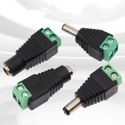 10Pcs Male & Female 5.5mm x 2.1mm DC Power Connector Jack Plug 12V 24V.
