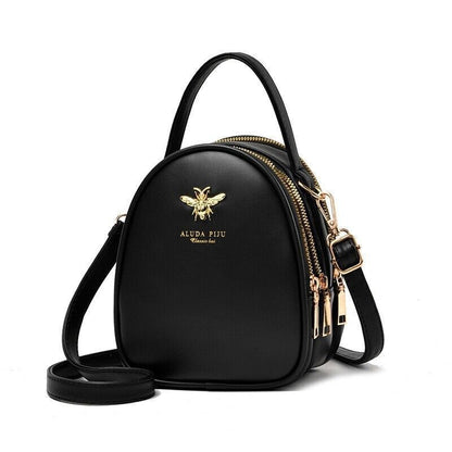Women Shell Handbag Shoulder Crossbody Bag PU Satchel Quilted Purse Tote Gift