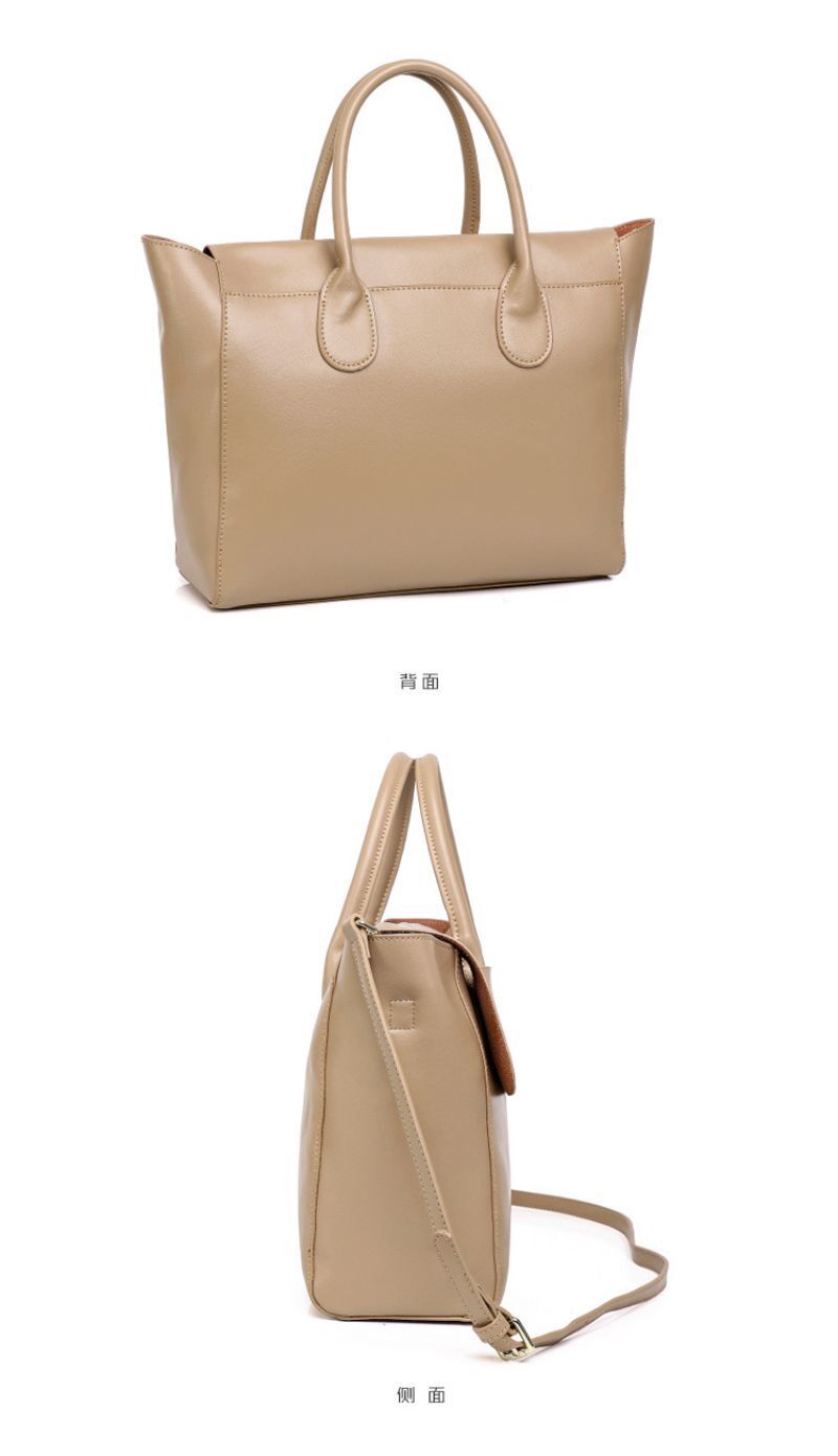 Light Genuine Leather Wings Bag Single Shoulder Cowhide Cover Slanting Handbag
