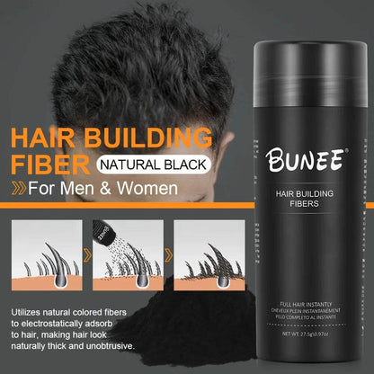 Men's Hair Thickening Fibers | BUNEE Natural Hair Fiber