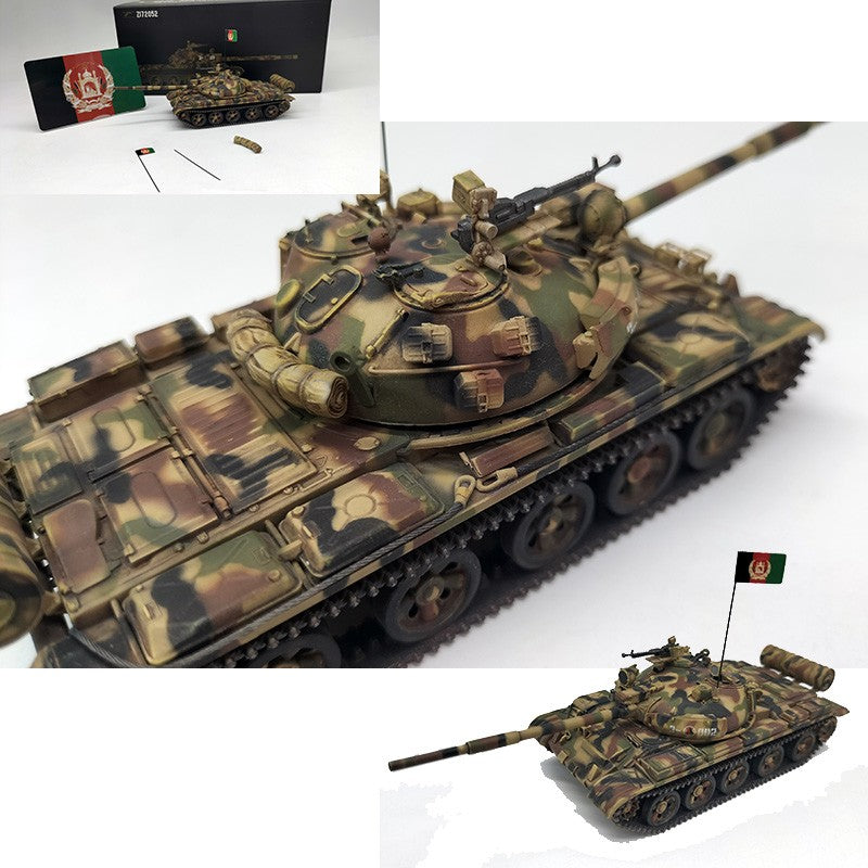 1/72 Fingertip Afghan T62BDD 1984 Main Battle Tank Camouflage Finished Model