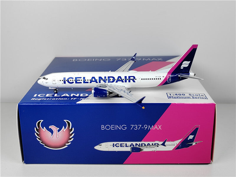1:400 Phoenix ICELAND AIR BOEING B737MAX9 Airplane Diecast Aircraft Plane Model