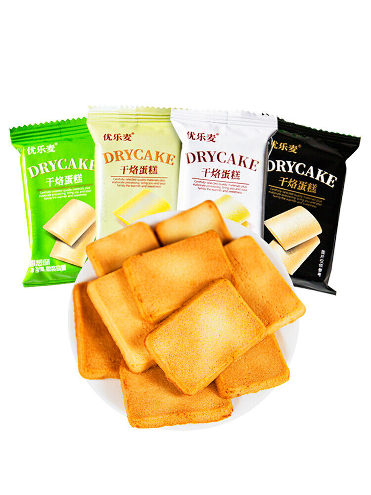 优乐麦干烙蛋糕代餐早餐休闲食品 Youlok Mcdry Baked Cake Replacement Breakfast Snack Food