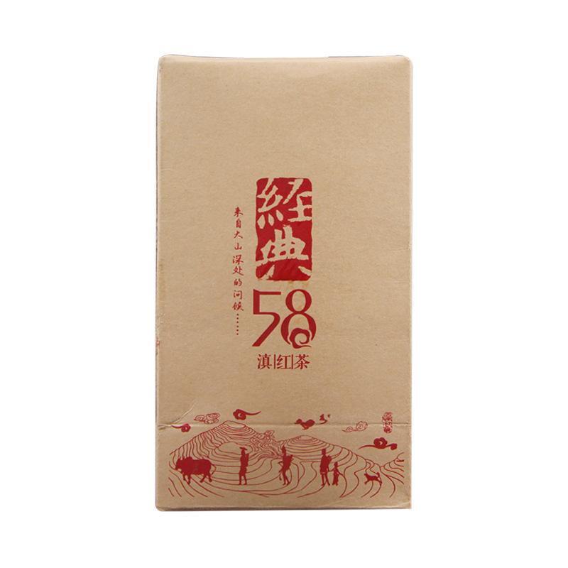 160g/box 2023 Yunnan Black Tea Feng Qing Classics 58 Dianhong Hand Made Box Tea