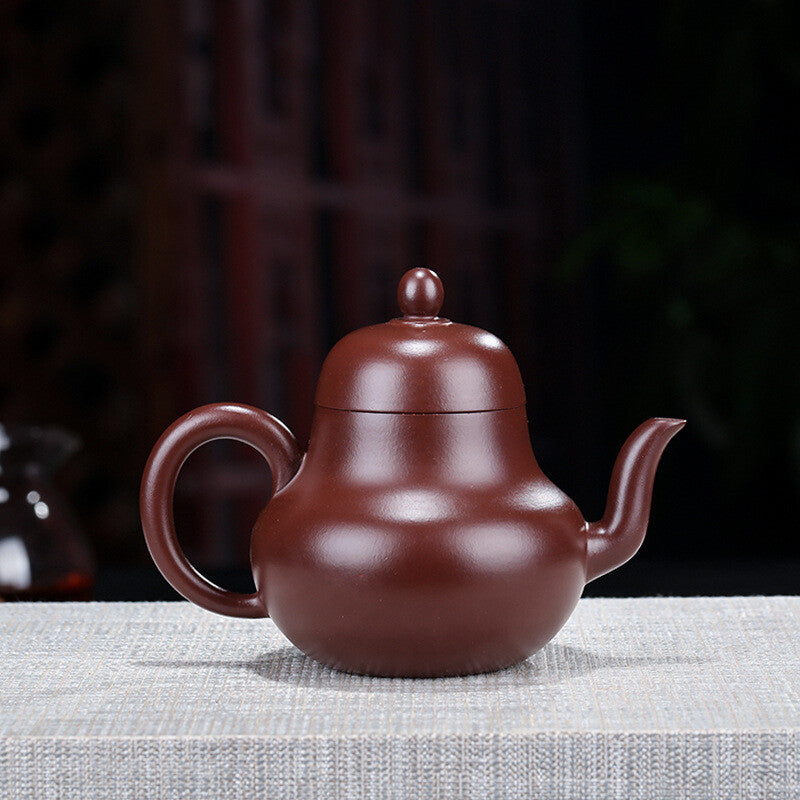 China Yixing Zisha Pottery Purple Zhu Clay Handmade Mesh Teapot 思婷
