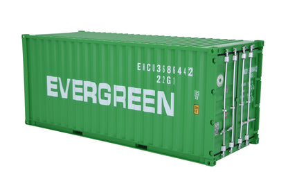 1:20 EVERGREEN Shipping Container Model ABS Resin & Wood