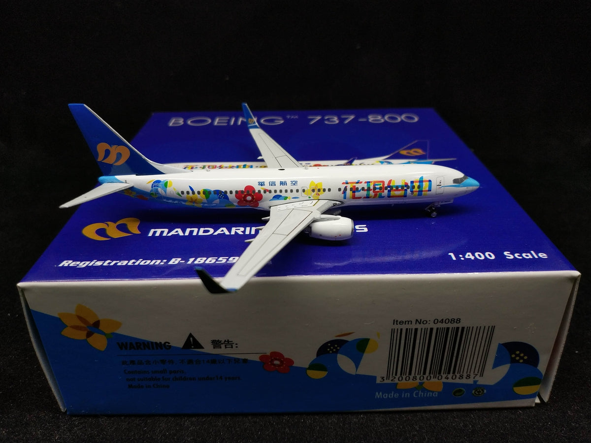 1:400 Phoenix MANDARIN AIRLINES B737-800W Airplane Diecast Aircraft Plane Model