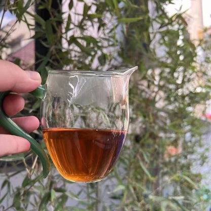 357g Yunnan Raw Pu-erh Tea 2002 Bulang Wild Pu'er Raw Tea Cake Aged Puerh Tea
