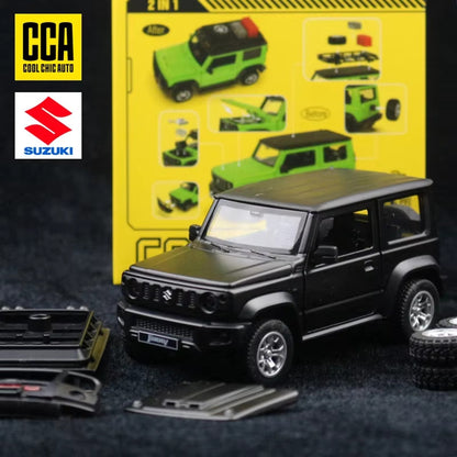 Assembly Version 1:32 Suzuki Jimny SUV Alloy Modified Car Model Diecasts Metal T