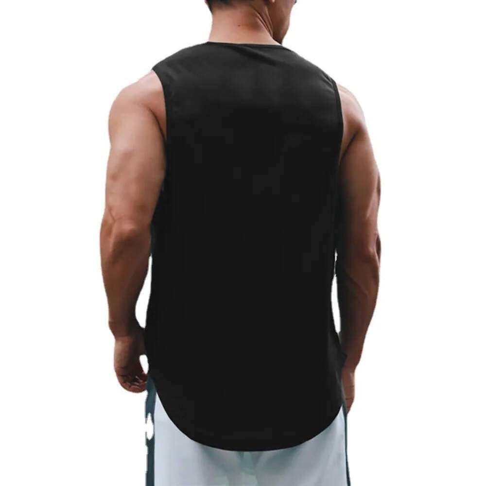 Men’s Gym Tank Top Quick-Dry Sleeveless Sports Vest