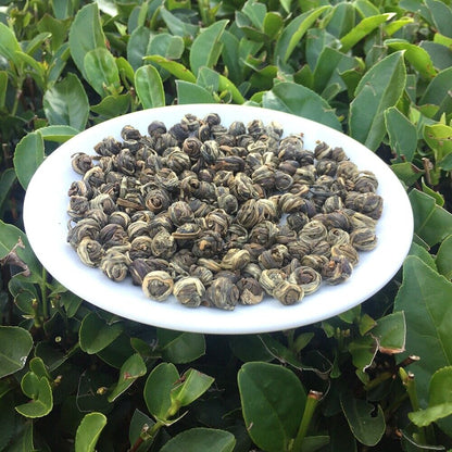 Pearl Jasmine Dragon Ball Tea Chinese Organic Green Tea Loose Leaf 1LB (500g)