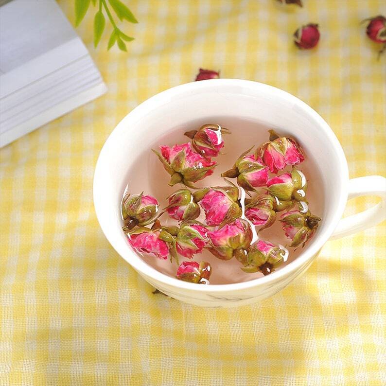Rose Buds,rose Flowers,gold Rose Flowers Buds,flower Tea Blooming Flower Tea