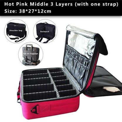 Make Up Bag Professional Makeup Case Makeup Cosmetic Case Storage Bag