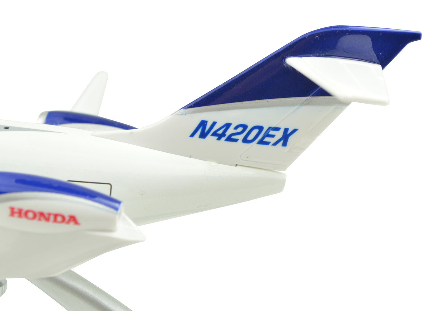 1:72 HondaJet Metal Commercial Aircraft Jet Airplane Model Diecast Plane Blue